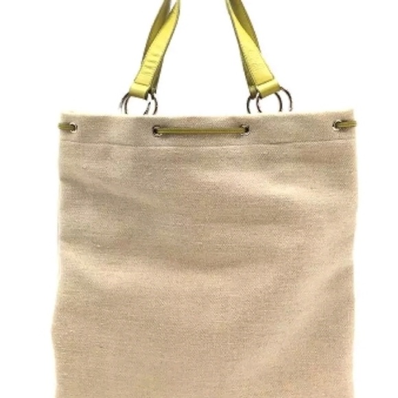 Authentic Yves Saint Laurent Canvas Tote - Picture 3 of 6